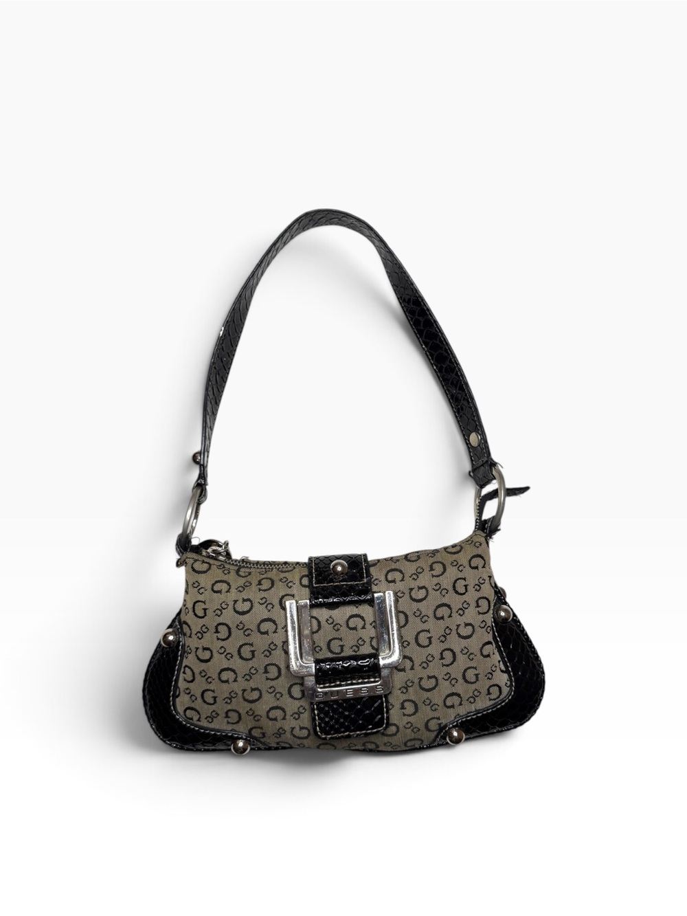 バッグ 00s archive guess G logo handbag y2k 00s archive guess G